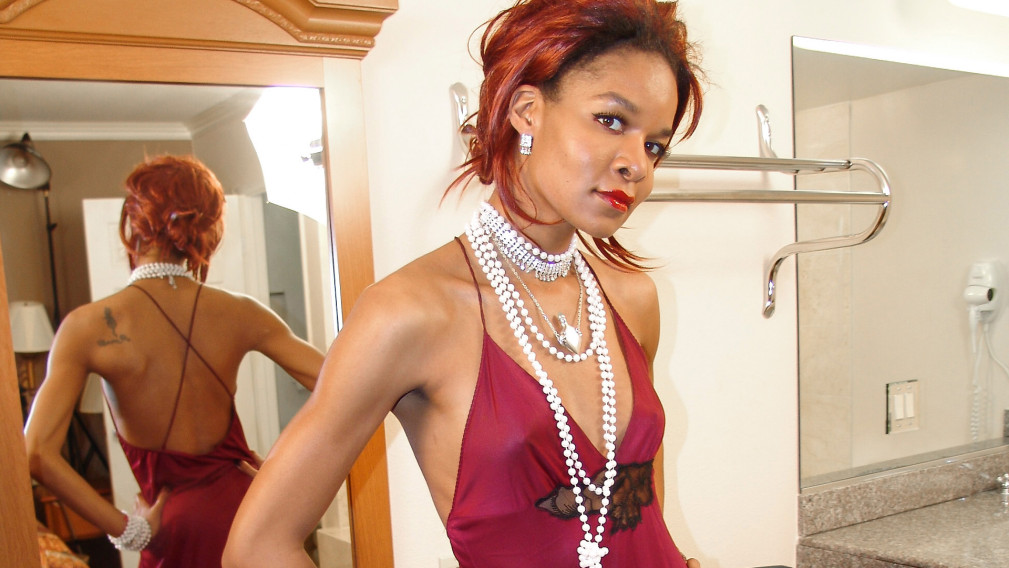 Fury Khan In Pearls And Pumps